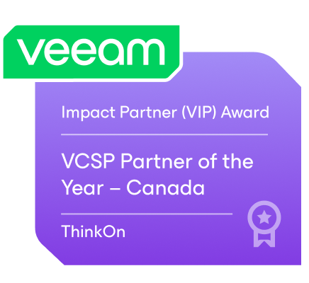 VCSP Partner of the year Veeam